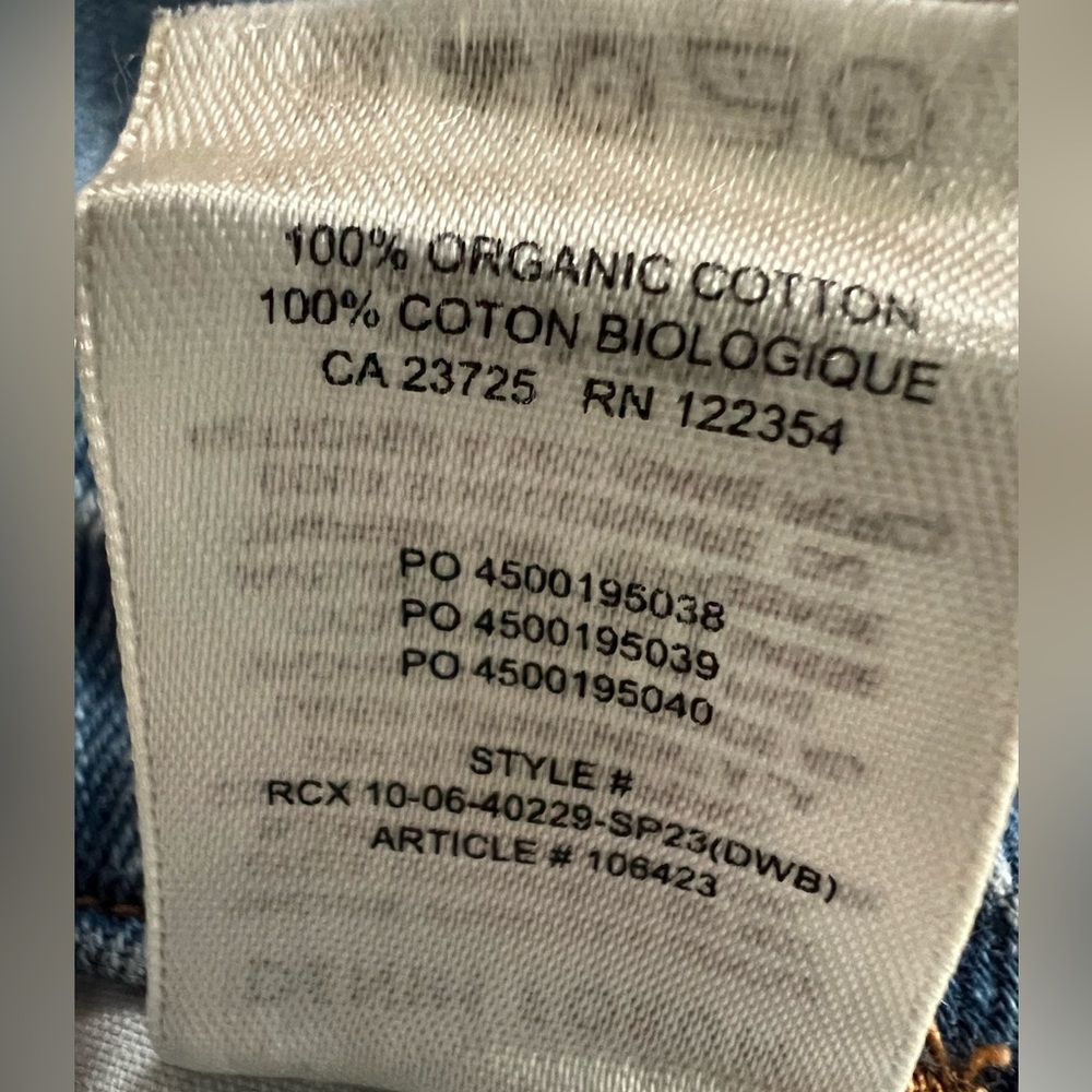 Aritzia Denim Forum The '90s Edie Lo-Rise Cargo Jean - Picture 11 of 11